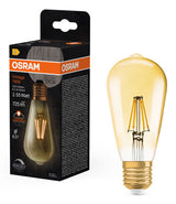 Osram Vintage 1906 LED-lampe Varm hvid 2400 K 6,5 W E27 E