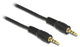 DeLOCK 84001 lydkabel 2,5 m 3.5mm Sort