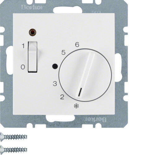 Hager 20301909 termostat Hvid