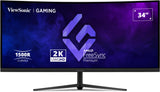 Viewsonic VX3418C-2K computerskærm 86,4 cm (34") 3440 x 1440 pixel UltraWide Quad HD Sort