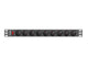 Lanberg PDU-09E-0300-BK strømforsyningsenhed (PDU) 9 AC stikkontakt(er) 1U Sort