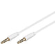 Goobay 69113 lydkabel 2 m 3.5mm Hvid