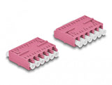 DeLOCK 87928 fiber adapter LC/LC 1 stk Violet