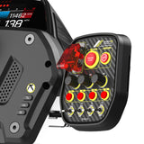 Turtle Beach VelocityOne Sort USB Rat + Pedaler PC, Xbox One, Xbox Series S, Xbox Series X