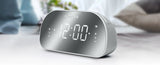Muse M-170CMR radio Ur Digital Spejl, Hvid
