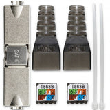 Qoltec 54540 kabelsamler RJ45 Sølv