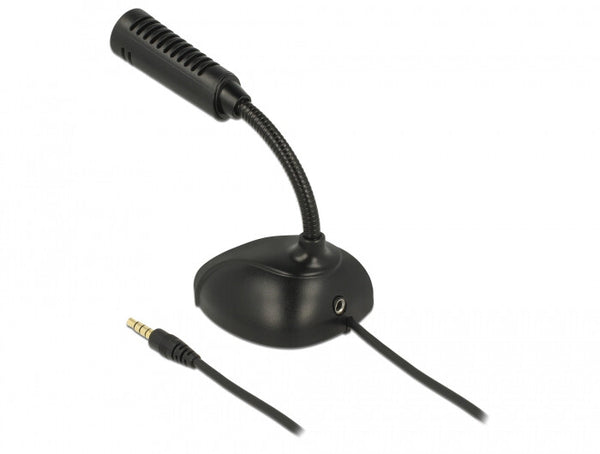 DeLOCK 65872 mikrofon Sort Mobiltelefon/smartphone-mikrofon