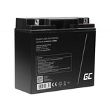 Green Cell AGM54 batteri til køretøj AGM (Absorberet glasmåtte) 22 At 12 V