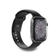 PURO PUICNAW44BLK Smart bærbart (wearable) tilbehør Band Sort Silikone