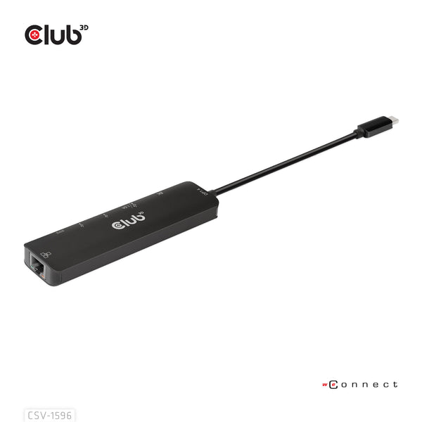 CLUB3D CSV-1596 dockingstation USB 3.2 Gen 1 (3.1 Gen 1) Type-C Sort