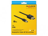 DeLOCK 84927 DisplayPort kabel 1 m Mini DisplayPort Sort