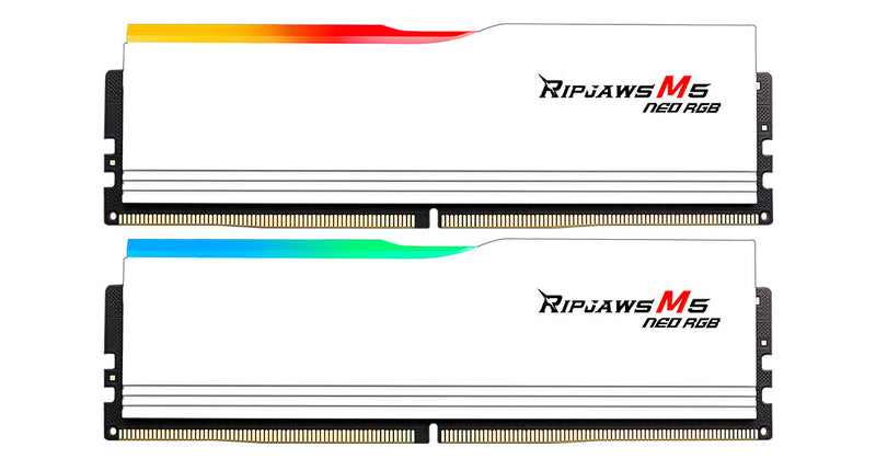 G.Skill Ripjaws M5 RGB F5-6000J2836G32GX2-RM5NRW hukommelsesmodul 64 GB 2 x 32 GB DDR5 6000 MT/s 288-pin DIMM