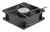 DeLOCK 67298 Computerkølesystem Computerkabinet Ventilator 12 cm Sort 1 stk