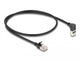 DeLOCK 80286 netværkskabel Sort 0,5 m Cat6a S/FTP (S-STP)