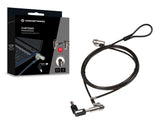 Conceptronic CUSTODIO02BNTM kabellås Sort 1,8 m