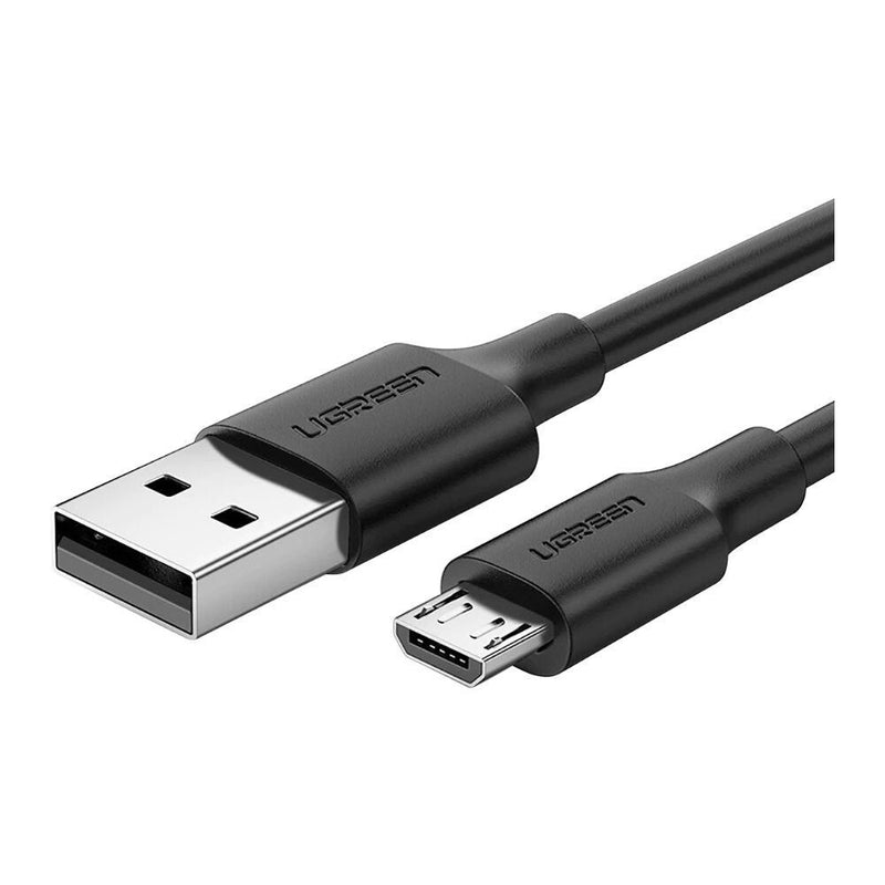 Ugreen 60137 USB-kabel USB 2.0 1,5 m USB A Micro-USB A 0,48 Gbit/sek. Sort