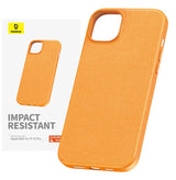 Baseus Fauxther mobiltelefon etui 17 cm (6.7") Cover Orange