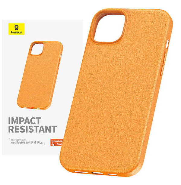 Baseus Fauxther mobiltelefon etui 17 cm (6.7") Cover Orange