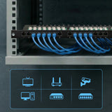 Extralink EX.9663 patch panel 0.5U