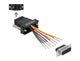 DeLOCK 66647 kabel kønsskifter D-Sub 15 pin RJ-45 Sort