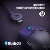 HyperX Pulsefire Haste 2 – trådløs gamingmus (hvid)
