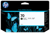 HP 70 DesignJet-blækpatron med 130 ml, mat sort