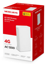 Mercusys MB130-4G trådløs router Ethernet Dual-band (2,4 GHz / 5 GHz) Hvid