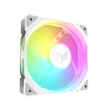 ASUS TUF GAMING TR120 ARGB REVERSE 3IN1 White Computerkabinet Luftkøler 12 cm Hvid