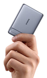 Baseus P1007680B813-00 powerbank 5000 mAh Trådløs opladning Grå