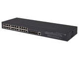 HPE FlexNetwork 5130 24G 4SFP+ EI Administreret L3 Gigabit Ethernet (10/100/1000) 1U Sort