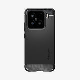Spigen Rugged Armor mobiltelefon etui 16,1 cm (6.36") Cover Sort