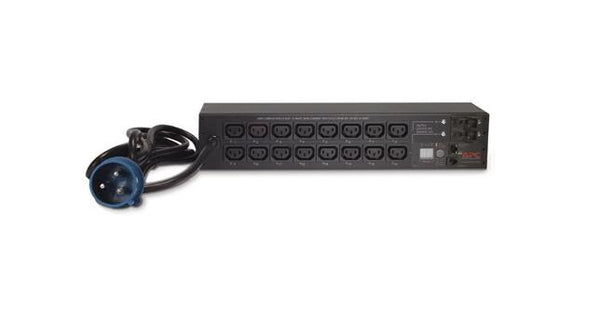 APC AP7922B strømforsyningsenhed (PDU) 16 AC stikkontakt(er) 2U Sort