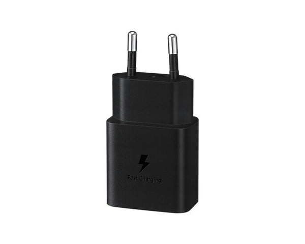 Samsung EP-T1510XBEGEU oplader til mobil enhed Universel Sort Vekselstrøm Hurtig opladning Indendørs