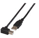 EFB Elektronik K5260SW.1,8 USB-kabel USB 2.0 1,8 m USB A USB B 0,48 Gbit/sek. Sort