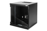 Digitus DN-10-SET-1-B stativ 6U Vægmonteret stativ Sort