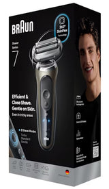 Braun Series 7 72-C1200s Trimmer Sort, Bronze, Rustfrit stål