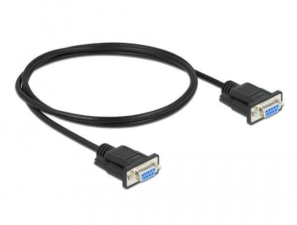 DeLOCK 87786 serielkabel Sort 1 m DB-9