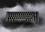 Deltaco Gaming GAM-100-DE tastatur Spil USB + RF Wireless + Bluetooth QWERTZ Tysk Sort