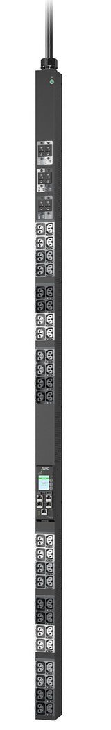 APC NetShelter Rack PDU Advanced Gen 2, Switched Metered Outlet, 3Phase, 22.1kW 400V 32A or 17.3kW 415V 30A, 530P6, 48 Outlet strømforsyningsenhed (PDU) 42 AC stikkontakt(er) 0U Sort