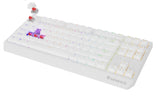 GENESIS Thor 230 TKL White Wireless Outemu Red tastatur Spil USB + RF Wireless + Bluetooth QWERTY US engelsk Hvid