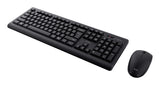 Trust Primo tastatur Mus inkluderet Kontor RF trådløst QWERTZ Tysk Sort