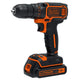 Black & Decker BDCDC18K-QW bor Nøglefri Sort, Orange