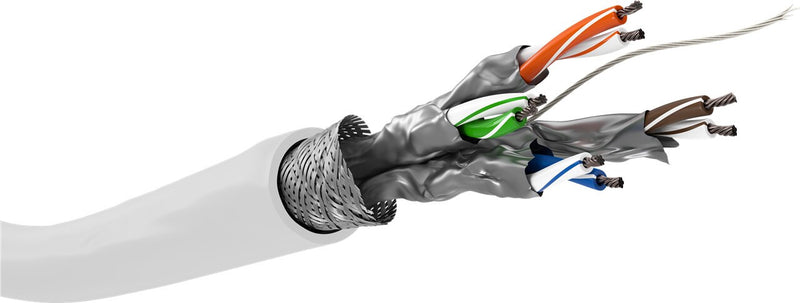 Goobay 94218 netværkskabel Hvid 305 m Cat6 S/FTP (S-STP)
