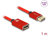 DeLOCK 81081 DisplayPort kabel 1 m Rød