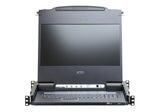 ATEN CL6700MW rack-konsol 43,9 cm (17.3") 1920 x 1080 pixel Metal Sort 1U