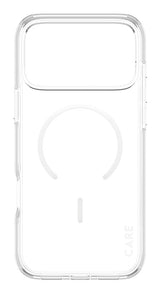 PanzerGlass CARE™ by ® Urban Explorer Case Transparent m. Hvid MagSafe iPhone 17 Pro Max