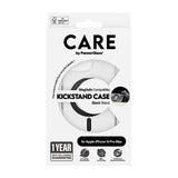 PanzerGlass CARE™ by ® Case Transparent m. Sort Kickstand & MagSafe iPhone 16 Pro Max