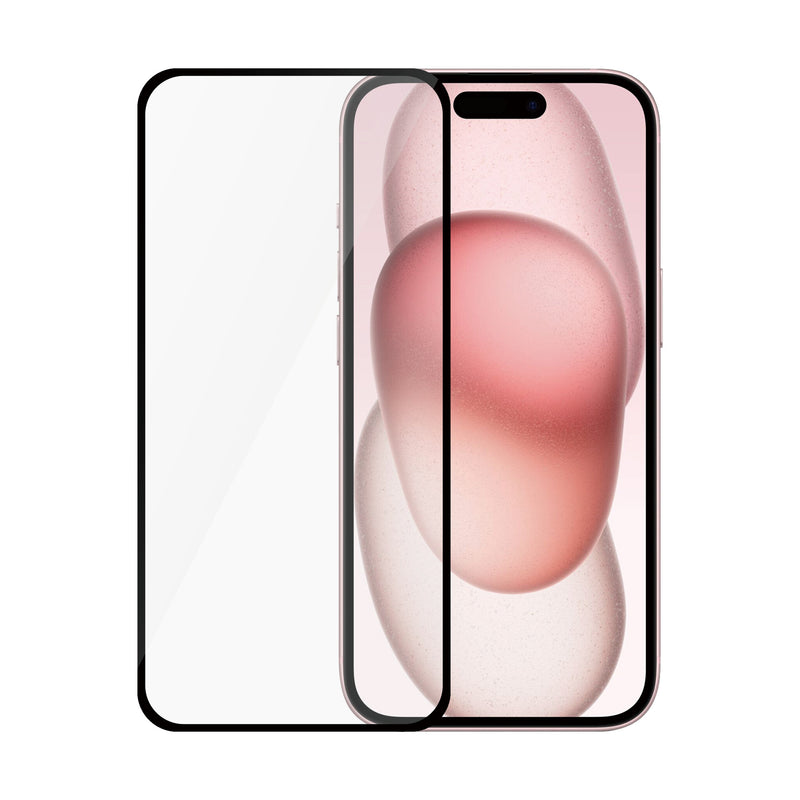 PanzerGlass SAFE. by ® Skærmbeskyttelse iPhone 15 | Ultra-Wide Fit | Bulk