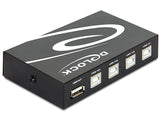 DeLOCK 87634 seriel switchboks Ledningsført