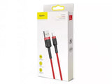 Baseus CALKLF-R09 Lightning kabel 3 m Rød